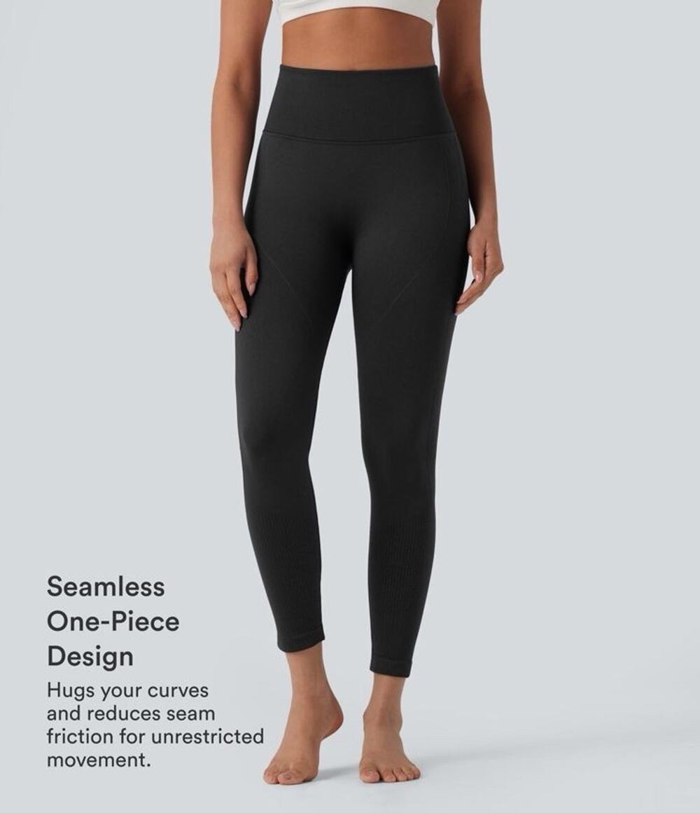 OneForm Seamless Flow High Waisted Tummy Control Butt Lifting Yoga Leggings M